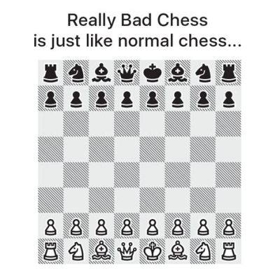 Recomendo Really Bad Chess para entusiastas de estratégias excêntricas e humor negro!