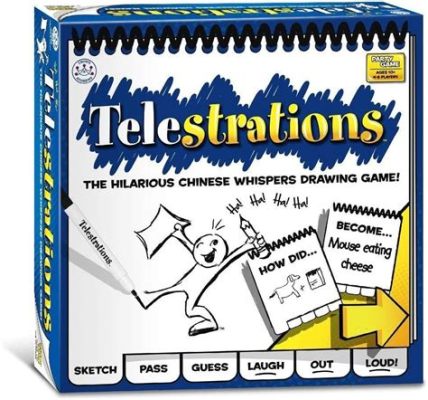  Telestrations: Um Jogo de Desenho e Palavras para Fazer Todos Riscarem do Riso!